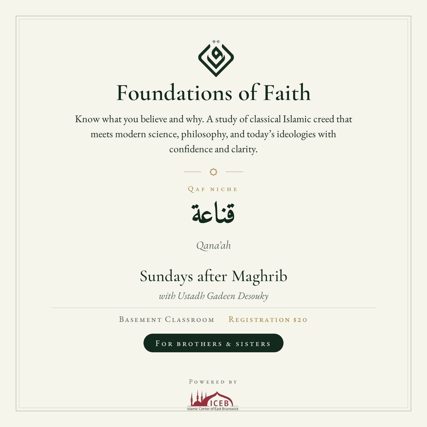Foundations of Faith